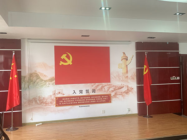 黨旗、入黨誓詞